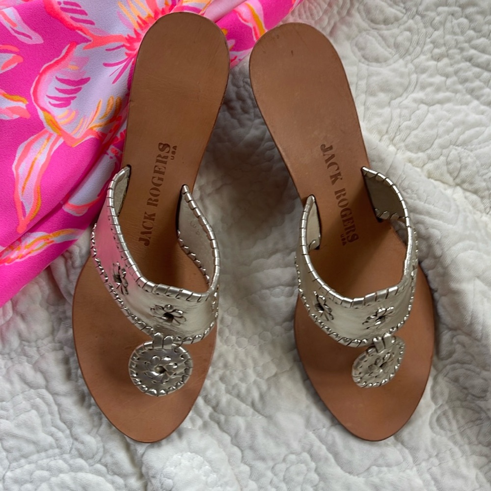 Jack Rogers wedge sandals